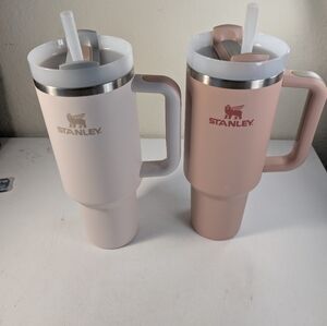 2 Stanley H2.0 Vacuum Quencher, 0.88 L (0.88 L), Rose Quartz 2.0, Cold Insulatio